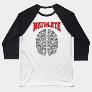 Mathlete Logo Baseball T-Shirt